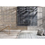 Featuring Nobility Taupe / Charcoal Hand-Knotted Rug by Surya at Amethyst Home. Add an elegant touch to any space with this hand-knotted Nobility Taupe / Charcoal Rug. Its blend of wool and viscose is ultra soft and smooth, while its timeless ornate motif with modern lines create an exquisite, timeless piece. Enjoy its high-low characteristics and luxurious feel to add a touch of sop. Amethyst Home provides interior design, new construction, custom furniture, and area rugs in the Austin metro area