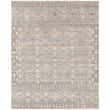 Featuring Nobility Taupe / Charcoal Hand-Knotted Rug by Surya at Amethyst Home. Add an elegant touch to any space with this hand-knotted Nobility Taupe / Charcoal Rug. Its blend of wool and viscose is ultra soft and smooth, while its timeless ornate motif with modern lines create an exquisite, timeless piece. Enjoy its high-low characteristics and luxurious feel to add a touch of s. Amethyst Home provides interior design, new construction, custom furniture, and area rugs in the Portland metro area