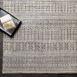 Featuring Nobility Charcoal Hand-Knotted Rug by Surya at Amethyst Home. Add an elegant touch to any space with this hand-knotted Nobility Charcoal Rug. Its blend of wool and viscose is ultra soft and smooth, while its timeless ornate motif with modern lines create an exquisite, timeless piece. Enjoy its high-low characteristics and luxurious feel to add a touch of sophistication . Amethyst Home provides interior design, new construction, custom furniture, and area rugs in the Park City metro area.