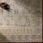 Featuring Nobility Tan / Grey Hand-Knotted Rug by Surya at Amethyst Home. Add an elegant touch to any space with this hand-knotted Nobility Tan / Grey Rug. Its blend of wool and viscose is ultra soft and smooth, while its timeless ornate motif with modern lines create an exquisite, timeless piece. Enjoy its high-low characteristics and luxurious feel to add a touch of sophistica. Amethyst Home provides interior design, new construction, custom furniture, and area rugs in the Kansas City metro area