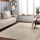 Featuring Normandy Silver / Taupe Hand-Knotted Rug by Surya at Amethyst Home. The Normandy Collection showcases traditional inspired designs that exemplify timeless styles of elegance, comfort, and sophistication. With their hand knotted construction, these rugs provide a durability that can not be found in other handmade constructions, and boasts the abilit.  Amethyst Home provides interior design, new home construction design consulting, vintage area rugs, and lighting in the Seattle metro area.