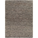 Featuring Odessa Marled Charcoal Hand-Knotted Rug by Surya at Amethyst Home. Fashioning a sense of warmth that will radiate comfy vibes throughout your space, the Odessa Collection offers rustic inspired charm will transform your decor space and be the envy of your guests! With their hand knotted construction, these rugs provide a durability that can not be found in other handmade construct. Amethyst Home provides interior design, new construction, custom furniture, and rugs for Houston metro area