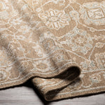 Featuring Royal Hand-Knotted Rug by Surya at Amethyst Home. Strikingly golden -- this caramel hued hand-knotted rug is an epic addition to the right room.  Soft to the touch and quite the rare find in this color palette.
Hand KnottedViscoseRYL-2303.  Amethyst Home provides interior design, new home construction design consulting, vintage area rugs, and lighting in the Scottsdale metro area.