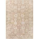 Featuring Royal Hand-Knotted Rug by Surya at Amethyst Home. Strikingly golden -- this caramel hued hand-knotted rug is an epic addition to the right room.  Soft to the touch and quite the rare find in this color palette.
Hand KnottedViscoseRYL-2303.  Amethyst Home provides interior design, new home construction design consulting, vintage area rugs, and lighting in the San Diego metro area.