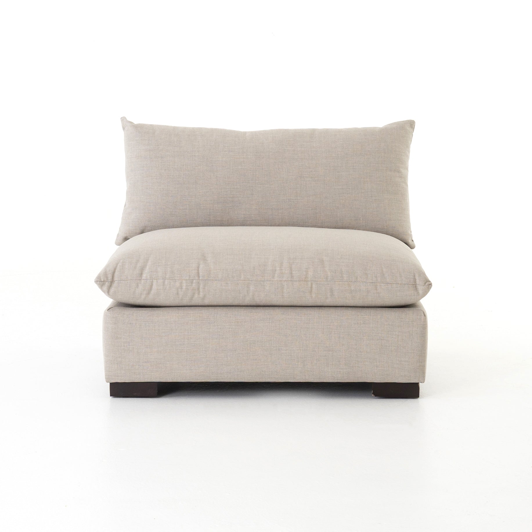 Featuring Westwood Sectional Pieces - Bennett Moon by Four Hands at Amethyst Home. We love the durability in the Westwood Bennett Moon Sectional Pieces. This is the ultimate low-and-deep lounger, perfect for curling up to read your favorite book in. 
Ottoman: 39"w x 39"d x 18"hArmless Piece: 39"w x 39"d x 31"hCorner Piece: 39"w x 39"d x 31"hLeft Arm Piece: 39. Amethyst Home provides interior design, new home construction design consulting, vintage area rugs, and lighting in the Seattle metro area.