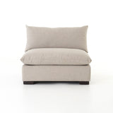 Featuring Westwood Sectional Pieces - Bennett Moon by Four Hands at Amethyst Home. We love the durability in the Westwood Bennett Moon Sectional Pieces. This is the ultimate low-and-deep lounger, perfect for curling up to read your favorite book in. 
Ottoman: 39"w x 39"d x 18"hArmless Piece: 39"w x 39"d x 31"hCorner Piece: 39"w x 39"d x 31"hLeft Arm Piece: . Amethyst Home provides interior design, new home construction design consulting, vintage area rugs, and lighting in the San Diego metro area.