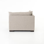 Featuring Westwood Sectional Pieces - Bennett Moon by Four Hands at Amethyst Home. We love the durability in the Westwood Bennett Moon Sectional Pieces. This is the ultimate low-and-deep lounger, perfect for curling up to read your favorite book in. 
Ottoman: 39"w x 39"d x 18"hArmless Piece: 39"w x 39"d x 31"hCorner Piece: 39"w x 39"d x 31"hLeft Arm Piece: 39.  Amethyst Home provides interior design, new home construction design consulting, vintage area rugs, and lighting in the Austin metro area.