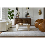 Vestige White/Black Rug - Amethyst Home