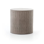 Featuring Colorado End Table by Four Hands at Amethyst Home. Concrete adopts alluring shapes as modern geometry plays with nature's petal form. Dark grey concrete is intricately etched for artistic intrigue. Safe indoors or out. Cover or store indoors during inclement weather or when not in use.
Overall Size: 20"W x 20"L x 20"HColors: Grey ConcreteMaterial.  Amethyst Home provides interior design, new home construction design consulting, vintage area rugs, and lighting in the San Diego metro area.