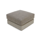 Bench-crafted with a sustainably harvested hardwood frame in our North Carolina atelier, our Vincent Ottoman comes standard with the following:  foam and feather top double needle stitch detail standard on casters Overall Height: 15.5"  Each piece is made just for you! Current lead times are between 8-10 weeks. Some things are worth the wait!