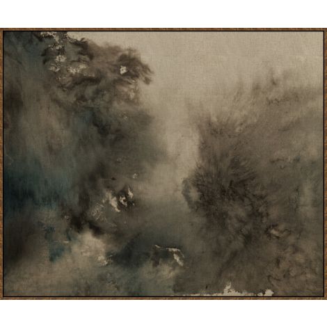 Featuring Ink Stain Art by Wendover Art at Amethyst Home. Ink stain is a rich, deep painting on linen to add interest and depth to your space.
Giclee on Linen
65.5"w x 54.5"h Framed as shown.  Amethyst Home provides interior design, new home construction design consulting, vintage area rugs, and lighting in the Salt Lake City metro area.