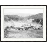 Featuring Southwest Gathering Art by Wendover Art at Amethyst Home. Specialty:  Giclee on Matte Paper, Single Mat, Floated with Reverse BevelsMedium : Matte PaperSize : 47.25"w x 37.25"hTreatment : Single Mat, Floated Framed as shown. Amethyst Home provides interior design, new home construction design consulting, vintage area rugs, and lighting in the Salt Lake City metro area.