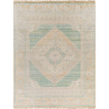 Featuring Anadolu Taupe / Sage Hand-Knotted Rug by Surya at Amethyst Home. The Anadolu Rug Collection showcases traditional inspired designs that exemplify timeless styles of elegance, comfort, and sophistication. With their hand knotted construction, these rugs provide a durability that can not be found in other handmade constructions, and boasts the abil.  Amethyst Home provides interior design, new home construction design consulting, vintage area rugs, and lighting in the Park City metro area.