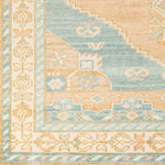 Featuring Anadolu Ocean / Rust Hand-Knotted Rug by Surya at Amethyst Home. The Anadolu Rug Collection showcases traditional inspired designs that exemplify timeless styles of elegance, comfort, and sophistication. With their hand knotted construction, these rugs provide a durability that can not be found in other handmade constructions, and boasts the abil.  Amethyst Home provides interior design, new home construction design consulting, vintage area rugs, and lighting in the San Diego metro area.