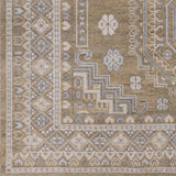Featuring Almeria Taupe Hand-Knotted Rug by Surya at Amethyst Home. The Almeria Collection showcases traditional inspired designs that exemplify timeless styles of elegance, comfort, and sophistication. With their hand knotted construction, these rugs provide a durability that can not be found in other handmade constructions, and boasts the ability to be thor.  Amethyst Home provides interior design, new home construction design consulting, vintage area rugs, and lighting in the Dallas metro area.