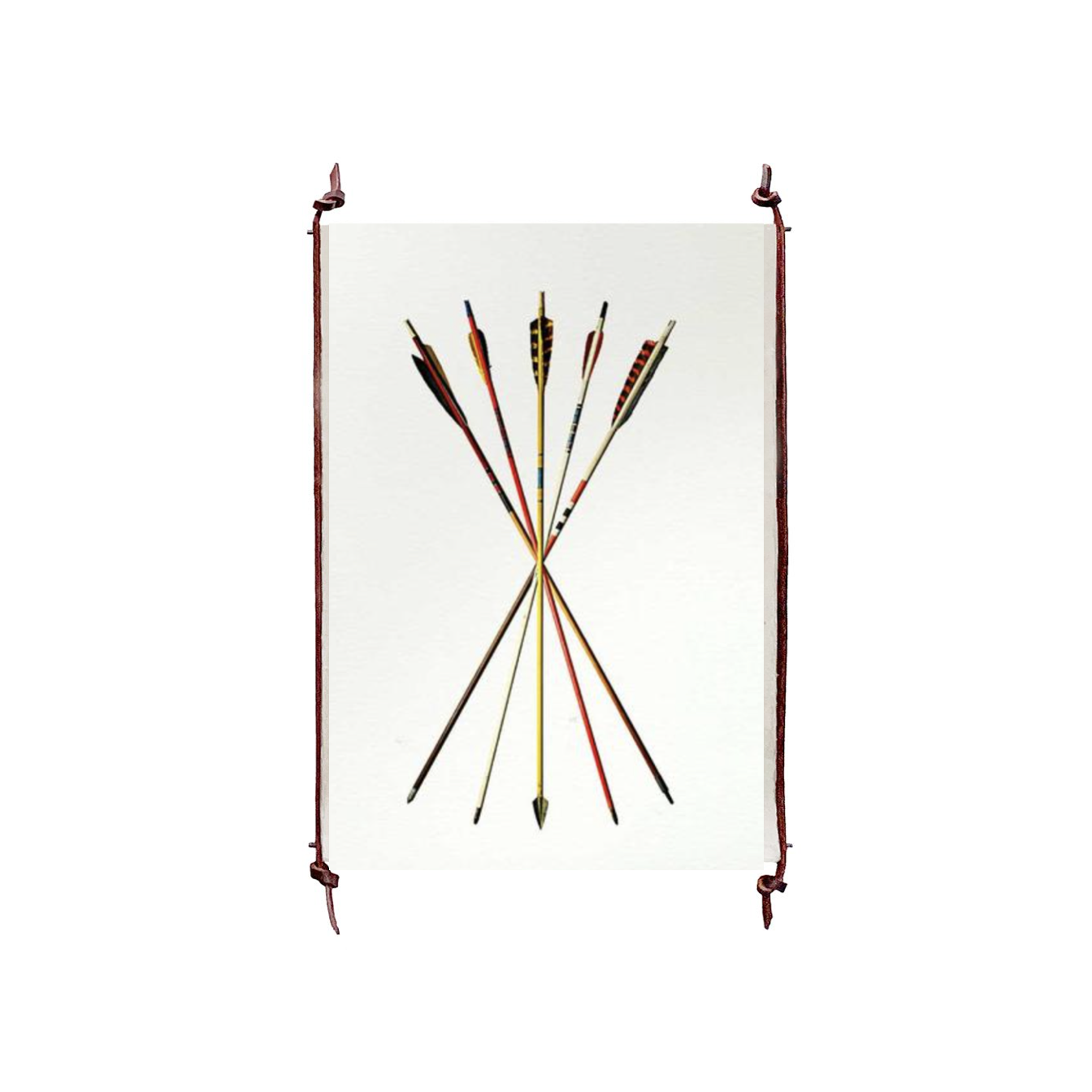 This Arrow Study 4 is made from raw edge handmade paper from Nepal. Hang in your kitchen, living room, or bedroom to bring the space some organic, raw character! Fine art prints Pencil signature