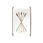 This Arrow Study 4 is made from raw edge handmade paper from Nepal. Hang in your kitchen, living room, or bedroom to bring the space some organic, raw character!  Fine art prints  Pencil signature