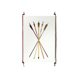 This Arrow Study 4 is made from raw edge handmade paper from Nepal. Hang in your kitchen, living room, or bedroom to bring the space some organic, raw character! Fine art prints Pencil signature