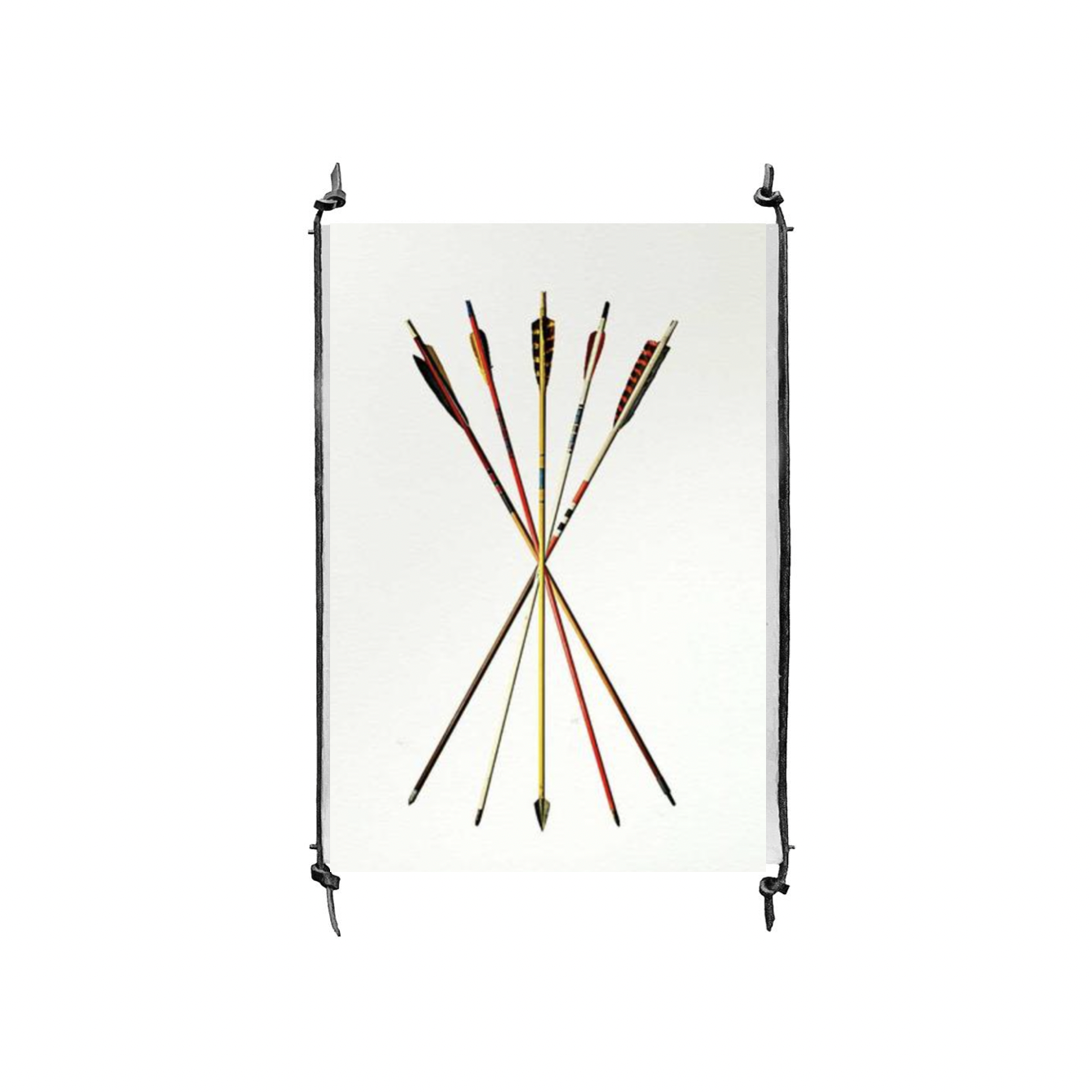 This Arrow Study 4 is made from raw edge handmade paper from Nepal. Hang in your kitchen, living room, or bedroom to bring the space some organic, raw character! Fine art prints Pencil signature