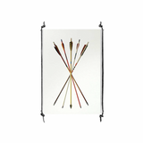 This Arrow Study 4 is made from raw edge handmade paper from Nepal. Hang in your kitchen, living room, or bedroom to bring the space some organic, raw character! Fine art prints Pencil signature