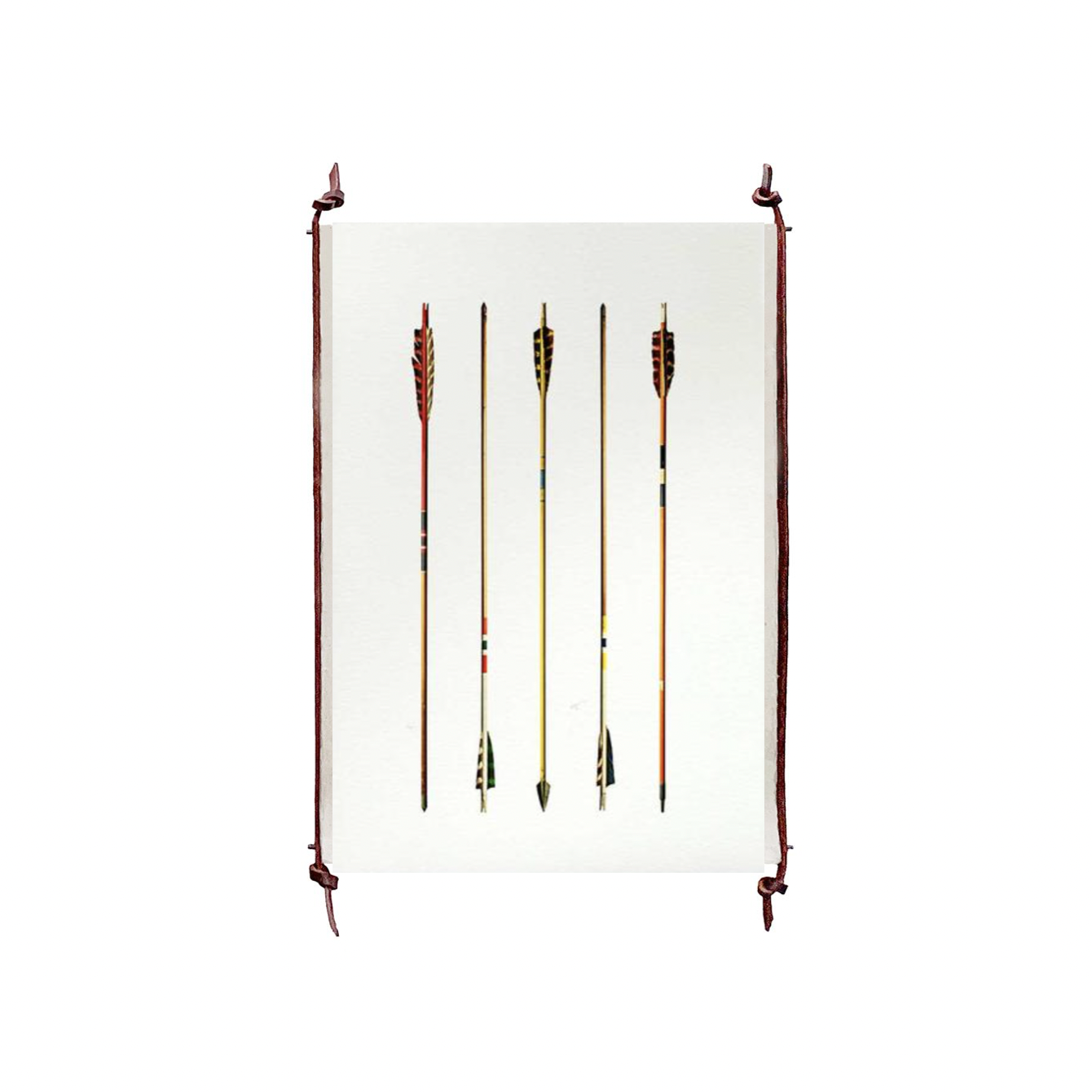 This Arrow Study 2 is made from raw edge handmade paper from Nepal. Hang in your kitchen, living room, or bedroom to bring the space some organic, raw character! Fine art prints Pencil signature