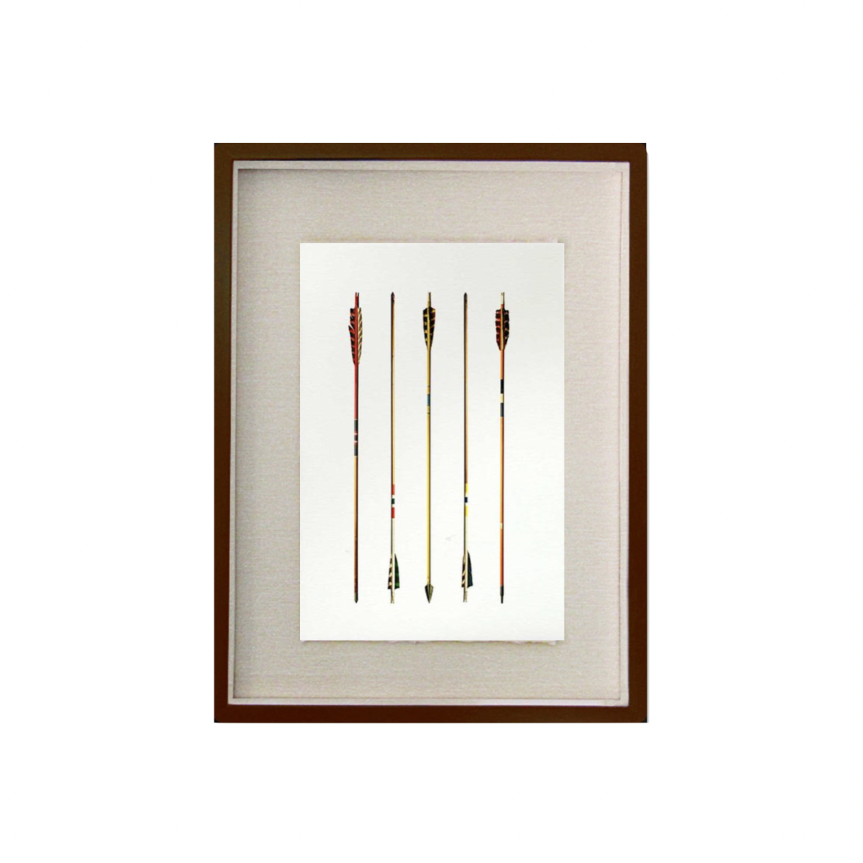This Arrow Study 2 is made from raw edge handmade paper from Nepal. Hang in your kitchen, living room, or bedroom to bring the space some organic, raw character! Fine art prints Pencil signature