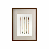 This Arrow Study 2 is made from raw edge handmade paper from Nepal. Hang in your kitchen, living room, or bedroom to bring the space some organic, raw character! Fine art prints Pencil signature