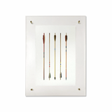 This Arrow Study 2 is made from raw edge handmade paper from Nepal. Hang in your kitchen, living room, or bedroom to bring the space some organic, raw character! Fine art prints Pencil signature