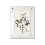 This Eucalyptus #4 is made from raw edge handmade paper from Nepal. Hang in your kitchen, living room, or bedroom to bring the space some organic, raw character! Fine art prints Pencil signature