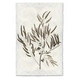 This Eucalyptus #4 is made from raw edge handmade paper from Nepal. Hang in your kitchen, living room, or bedroom to bring the space some organic, raw character! Fine art prints Pencil signature