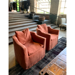 Featuring Havana Chair by Cisco Brothers at Amethyst Home. We love the casual, coastal look of this Havana Chair by Cisco Brothers. Pair to complete the look in any living room or office area. Shown in slipcover Brevard Rose. 
Dimensions: 32"w x 28"h x 32"dSeat Height: 18"Seat Space: 22"w x 17"d.  Amethyst Home provides interior design, new home construction design consulting, vintage area rugs, and lighting in the Des Moines metro area.