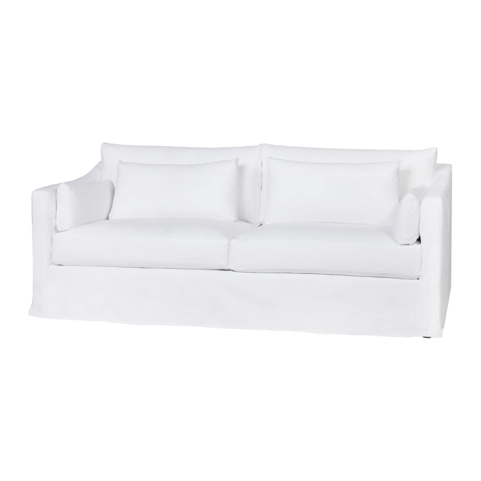 Featuring Rebecca Deluxe 84" Sofa - Essentials by Cisco Brothers at Amethyst Home. Soft as a cloud, the Rebecca Deluxe 84" Sofa - Essentials by Cisco Brothers is the perfect piece to complete your living room. It’s base is a FSC certified Maple hardwood frame. This sofa has a luxurious feather cloud fill with a foam core, bringing relaxation and ease into you. Amethyst Home provides interior design, new home construction design consulting, vintage area rugs, and lighting in the Dallas metro area.