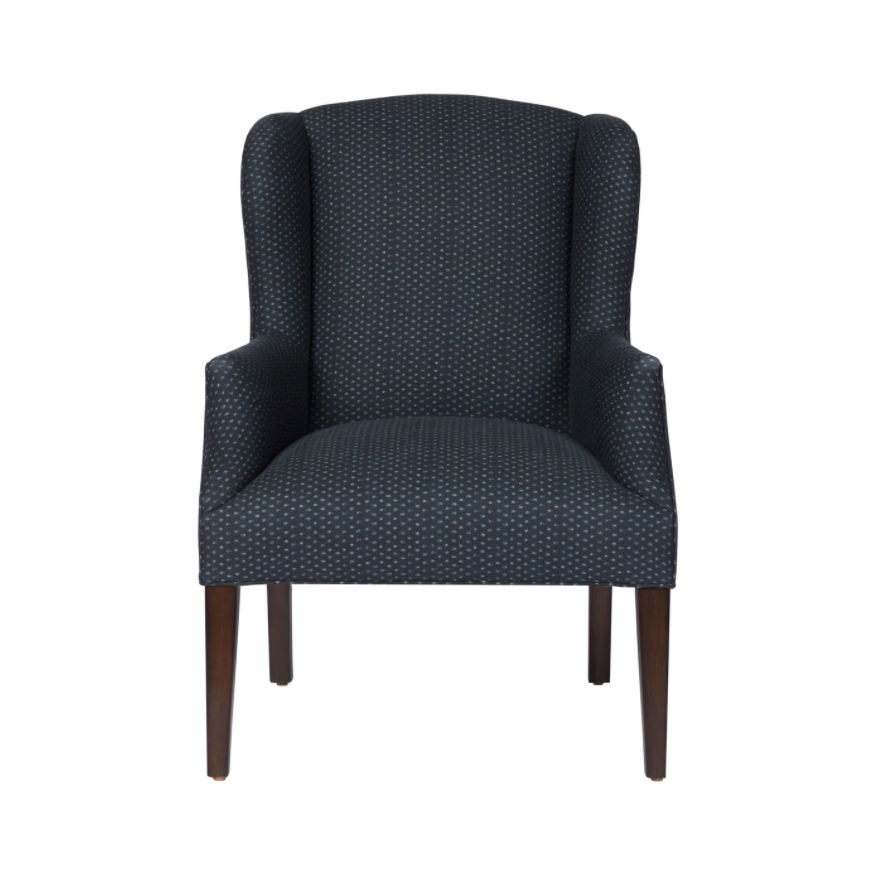 Featuring JD Butterfly Chair by Cisco Brothers at Amethyst Home. The JD Bog Chair by Cisco Home is traditional and inviting. We'd love to see a pair of these in your living room or den, perfect for sipping a warm drink with a friend or loved one.
Overall: 26"w x 28"d x 37"hSitting Space: 20"w x 19"dSeat Height: 19"hArm Height: 23"hWeight: 52lbs. Amethyst Home provides interior design, new home construction design consulting, vintage area rugs, and lighting in the Nashville metro area.