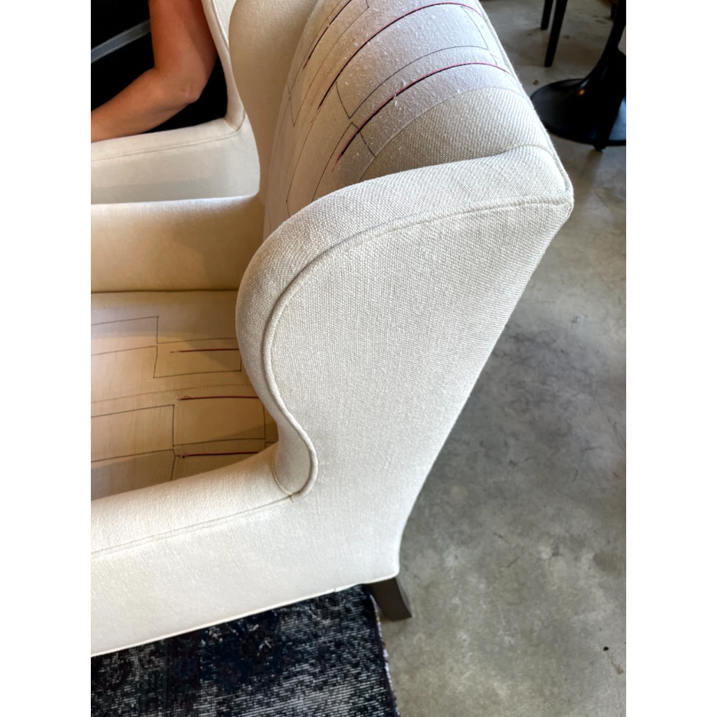 Featuring JD Butterfly Chair by Cisco Brothers at Amethyst Home. The JD Bog Chair by Cisco Home is traditional and inviting. We'd love to see a pair of these in your living room or den, perfect for sipping a warm drink with a friend or loved one.
Overall: 26"w x 28"d x 37"hSitting Space: 20"w x 19"dSeat Height: 19"hArm Height: 23"hWeight: 52lbs. Amethyst Home provides interior design, new home construction design consulting, vintage area rugs, and lighting in the Los Angeles metro area.