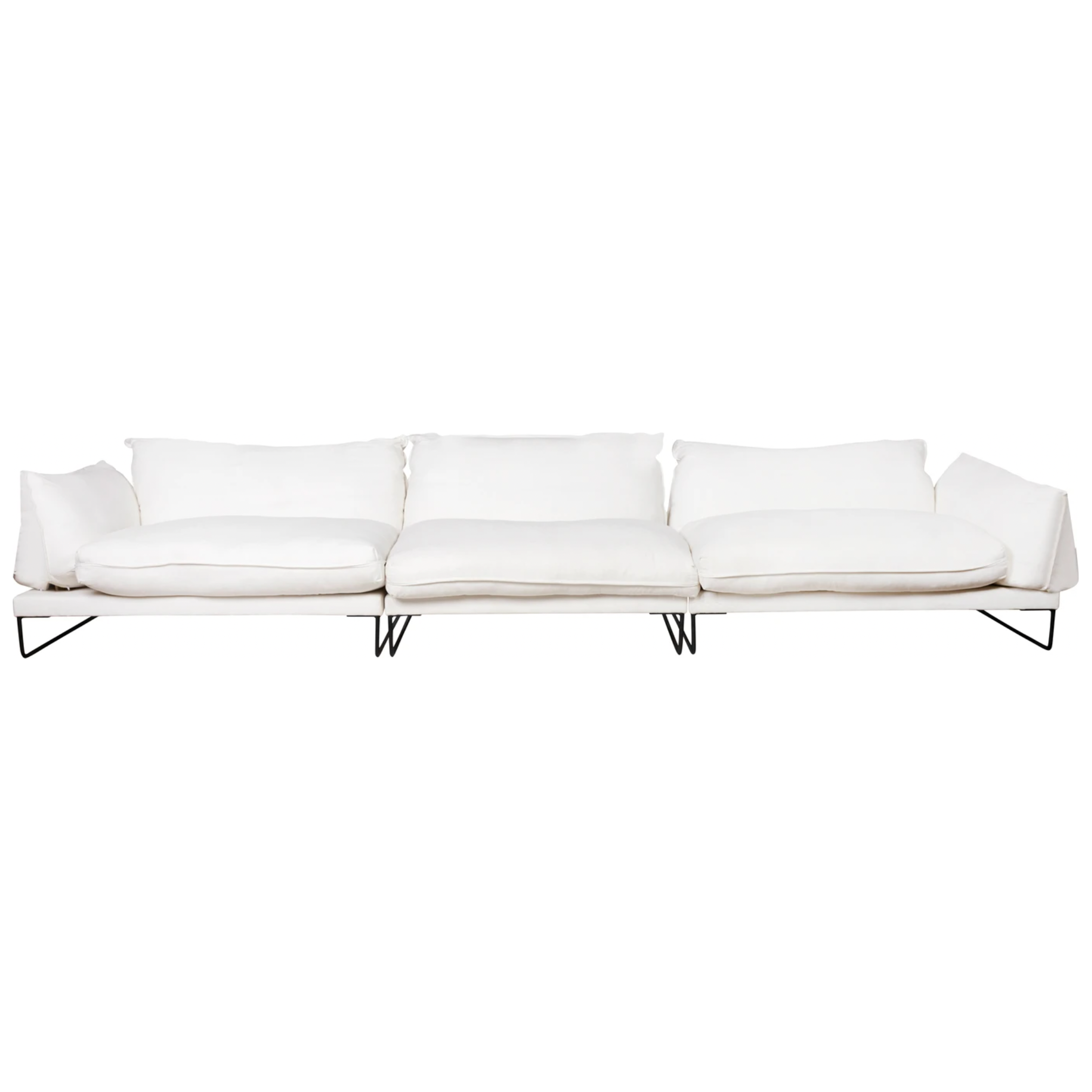 Featuring Hansen Sectional Pieces by Cisco Brothers at Amethyst Home. This Hansen Sectional Piece by Cisco Home is a modern classic with a stunning large scale three piece seating. If you want to impress the guests, there is no better way to do so than with the Hansen 3-piece Sofa. And in addition to a striking look, the Hansen offers a high level of comfort w. Amethyst Home provides interior design, new home construction design consulting, vintage area rugs, and lighting in the Boston metro area.