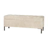 Featuring Jaxon Upholstered Chest by Cisco Brothers at Amethyst Home. We love the stylish storage this Jaxon Upholstered Chest by Cisco Home provides to families. The perfect piece to store your extra blankets, toys, or other household items!
Overall: 29"w 34"d 33"hSitting Space: 24"w x 20"dSeat Height: 20"hArm Height: 28"hWeight: 77 lbs.  Amethyst Home provides interior design, new home construction design consulting, vintage area rugs, and lighting in the Miami metro area.