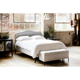 Featuring Jaxon Upholstered Chest by Cisco Brothers at Amethyst Home. We love the stylish storage this Jaxon Upholstered Chest by Cisco Home provides to families. The perfect piece to store your extra blankets, toys, or other household items!
Overall: 29"w 34"d 33"hSitting Space: 24"w x 20"dSeat Height: 20"hArm Height: 28"hWeight: 77 lbs.  Amethyst Home provides interior design, new home construction design consulting, vintage area rugs, and lighting in the San Diego metro area.