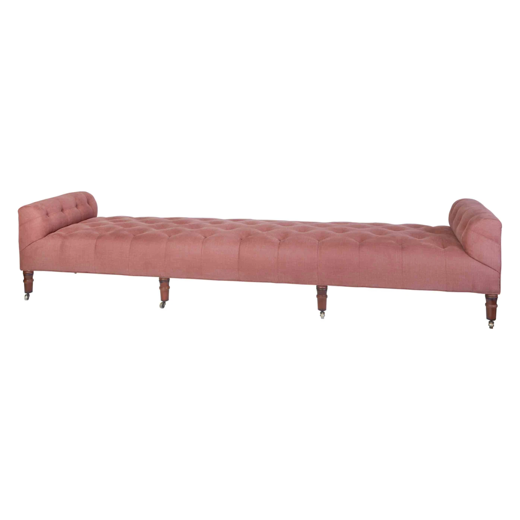 Featuring JD Field Bench No Back - Upholstered by Cisco Brothers at Amethyst Home. This JD Field Bench Upholstered is a glorious, tufted field bench on casters with leaps of old world meets modern style! A design collaboration between Cisco Home x John Derian.
Overall: 72"W x 22"H x 27"DSitting Space: 58"W x 27"DSeat Height: 16"hArm Height: 22"hWeigh. Amethyst Home provides interior design, new home construction design consulting, vintage area rugs, and lighting in the Laguna Beach metro area.