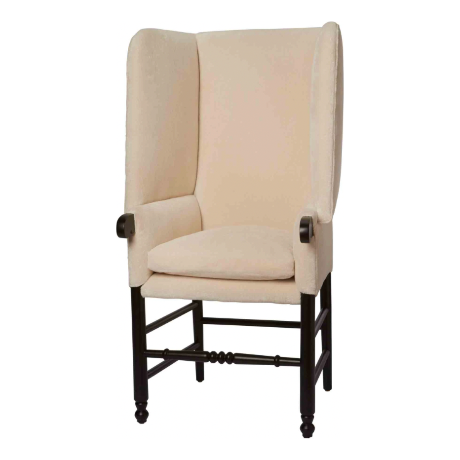 Featuring JD Mantis Chair by Cisco Brothers at Amethyst Home. We love the unique, thin frame of this JD Mantis Chair by Cisco Home. A statement chair for any living room, bedroom, or other space!
Overall: 30"w x 28"d x 51"hSitting Space: 18"w x 22.5"dSeat Height: 23"hArm Height: 24"hWeight: 56lbs. Amethyst Home provides interior design, new home construction design consulting, vintage area rugs, and lighting in the Houston metro area.