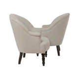 Featuring JD Tete-A-Tete Chair by Cisco Brothers at Amethyst Home. Elevate your conversation experience with this JD Tete-A-Tete Chair by Cisco Home. The unique shape and clean look will complete the space of any living room, office, or other space!
Overall: 50"w x 28"d x 34"hSitting Space: 18"w x 19"dSeat Height: 17"hArm Height: 22"hWeight: 105lbs.  Amethyst Home provides interior design, new home construction design consulting, vintage area rugs, and lighting in the Seattle metro area.