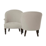 Featuring JD Tete-A-Tete Chair by Cisco Brothers at Amethyst Home. Elevate your conversation experience with this JD Tete-A-Tete Chair by Cisco Home. The unique shape and clean look will complete the space of any living room, office, or other space!
Overall: 50"w x 28"d x 34"hSitting Space: 18"w x 19"dSeat Height: 17"hArm Height: 22"hWeight: 105lbs.  Amethyst Home provides interior design, new home construction design consulting, vintage area rugs, and lighting in the Park City metro area.