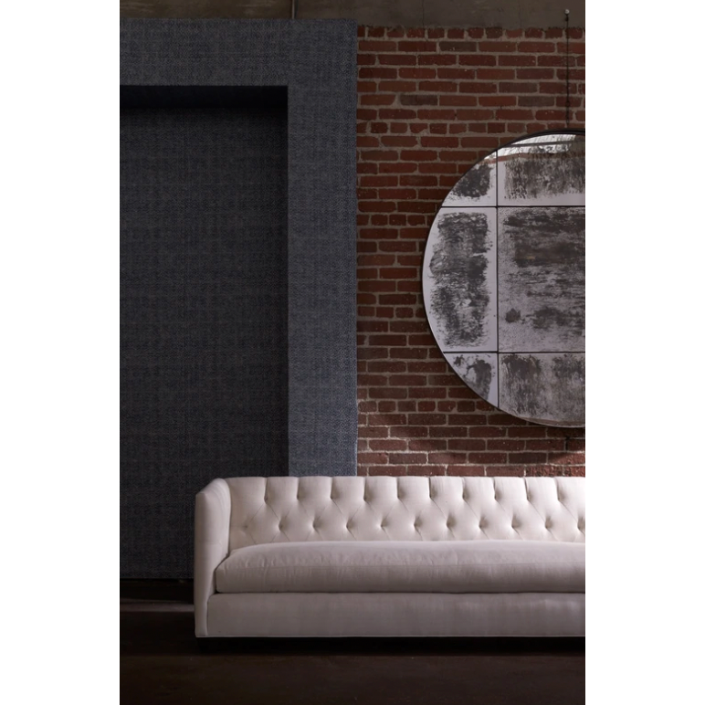 Featuring Kenso Upholstered 84" Sofa by Cisco Brothers at Amethyst Home. A sleek update on a living room staple, the Kenso Upholstered 84" Sofa by Cisco Home perfectly blends modern and traditional styles. It strikes a boxy silhouette, softened by the tufted back and inviting bench seating. It’s tapered button leg style rounds out the design.
Overall: 84"w. Amethyst Home provides interior design, new home construction design consulting, vintage area rugs, and lighting in the Park City metro area.