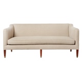 Featuring JD Cove 72" Sofa by Cisco Brothers at Amethyst Home. The Cove Sofa is a petite modern sofa with a nod to history by Cisco Brothers x John Derian. We love to utilize this sofa in smaller scale rooms or with a dining table! As shown in Vintage Flax, a Grade L 100% linen fabric.
Overall: 72"w x 31"h x 32"dSitting Space: 64"w x 22"dSeat Height: 18"hArm. Amethyst Home provides interior design, new home construction design consulting, vintage area rugs, and lighting in the Dallas metro area.