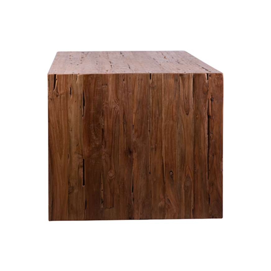 Featuring Chilton Dining Table by Dovetail at Amethyst Home. This Chilton Dining Table is beyond dreamy. Made from reclaimed teak, each table brings a different character to any dining room or kitchen area! 
Reclaimed Teak
Rustic Finish
Amethyst Home celebrates natural materials, which often comes with beautiful imperfections. Each piece is made uniquely f.  Amethyst Home provides interior design, new home construction design consulting, vintage area rugs, and lighting in the Miami metro area.