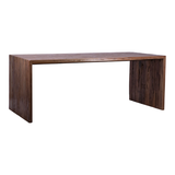 Featuring Chilton Dining Table by Dovetail at Amethyst Home. This Chilton Dining Table is beyond dreamy. Made from reclaimed teak, each table brings a different character to any dining room or kitchen area! 
Reclaimed Teak
Rustic Finish
Amethyst Home celebrates natural materials, which often comes with beautiful imperfections. Each piece is made unique.  Amethyst Home provides interior design, new home construction design consulting, vintage area rugs, and lighting in the Nashville metro area.