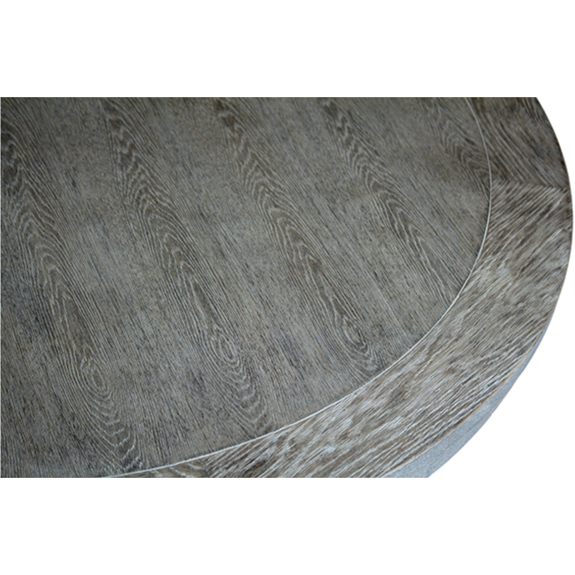 Featuring Malburn Coffee Table by dovetail at Amethyst Home. The Malburn Coffee Table is beautifully constructed from black burnt oak with a unique leg design. Easily adaptable to any living space and decor setting. Due to the nature of the material, do not expose to sunlight.
Size: 55"w x 55"d x 18"h.  Amethyst Home provides interior design, new home construction design consulting, vintage area rugs, and lighting in the Calabasas metro area.