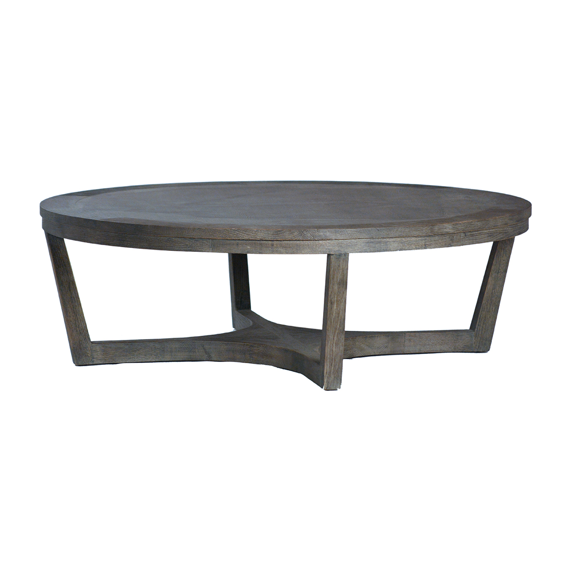 Featuring Malburn Coffee Table by dovetail at Amethyst Home. The Malburn Coffee Table is beautifully constructed from black burnt oak with a unique leg design. Easily adaptable to any living space and decor setting. Due to the nature of the material, do not expose to sunlight.
Size: 55"w x 55"d x 18"h.  Amethyst Home provides interior design, new home construction design consulting, vintage area rugs, and lighting in the Monterey metro area.