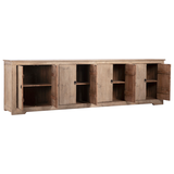 Featuring Nico Sideboard by Dovetail at Amethyst Home. This Nico Sideboard provides ample storage for keeping dinnerware and table linens within easy reach -- a piece that is sure to stand out at every dinner party and holiday meal!
Reclaimed Pine
Light White Wash with Waterbase Sealed Finish
Amethyst Home celebrates natural materials, which often comes wi.  Amethyst Home provides interior design, new home construction design consulting, vintage area rugs, and lighting in the Seattle metro area.