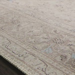 Timeless and classic, the Loren Collection offers vintage hand-knotted looks at an affordable price. Created in Turkey using the most advanced rug-making technology, these printed designs provide a textured effect by portraying every single individual knot on a soft polyester base.  Power Loomed 100% Polyester LQ-03 Sand/Taupe