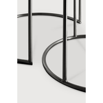 Featuring Nesting Coffee Table Set - Charcoal by Ethnicraft at Amethyst Home. Featuring a heavy aged mirror surface, this Nesting Coffee Table Set - Charcoal brings a vintage look with a modern twist to any living room or lounge area. 
Dimensions: Table 1 - 36.5"w x 36.5"d x 16.5"h Table 2 - 24"w x 24"d x 14"hWeight: 58 lbs
Material: Mirror
For regular dus.  Amethyst Home provides interior design, new home construction design consulting, vintage area rugs, and lighting in the Park City metro area.